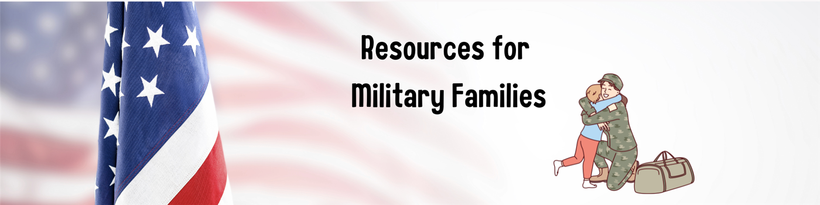 Home navigation for Military Family Resource Page